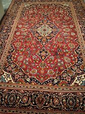 spettacolare tappeto persiano kashan keshan d'epoca in perfette condizio 350X245