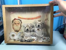 10074 Teddy Bears pic nic hand made diorama peluche plush pupazzo orsacchiotto