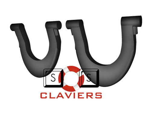 Pieds pour clavier microsoft - pieds,