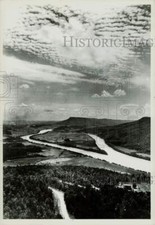 1933 Press Photo Aerial View
