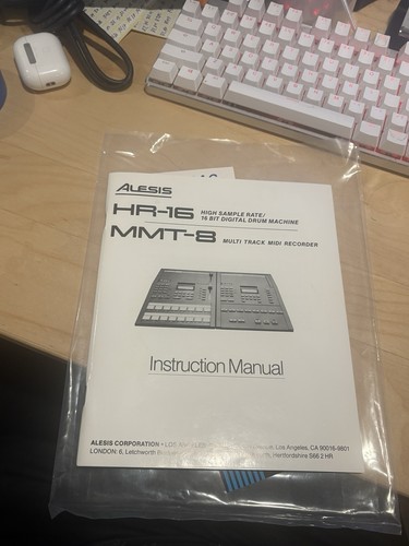 Alesis mmt 8 - 8, manuale