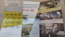 Jeep Universal modello CJ-6 (pieghevole pubblicitario)