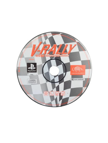 Rally playstation - v-rally, 1