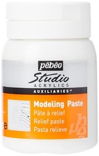 PEBEO 524150 500 ml Studio Acrilici Ausiliari Pasta Modellante Bianco