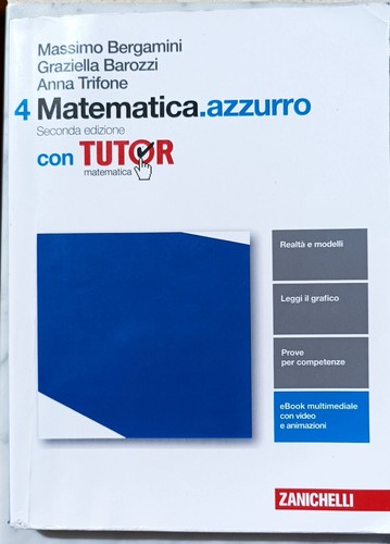 Matematica azzurro seconda - matematica.azzurro,