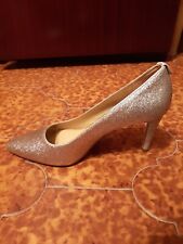 scarpa décolleté tacco 8 cm numero 37 colore oro platino - Michael Kors