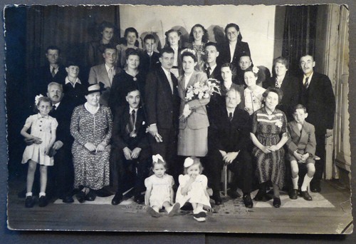 Foto antica ritratto famiglia - ritratto,