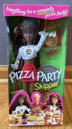 Vintage barbie pizza - hut,