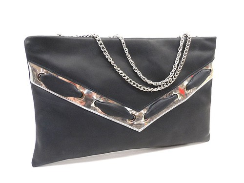 Pochette vera pelle - , morbida