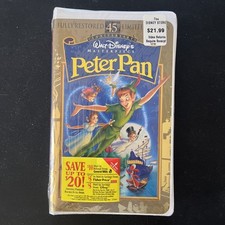 Walt disney peter pan vhs - peter,