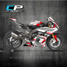 Kit Grafiche compatibili Yamaha R6 2019-2025 per carene RACING Graphics stickers