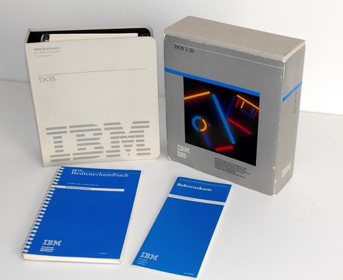 Ibm dos manuale in scatola - in,