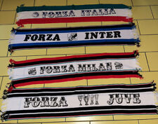 SCIARPE  CALCIO INTER  MILAN JUVENTUS ITALIA - ( LOTTO 4 SCIARPE)  VINTAGE