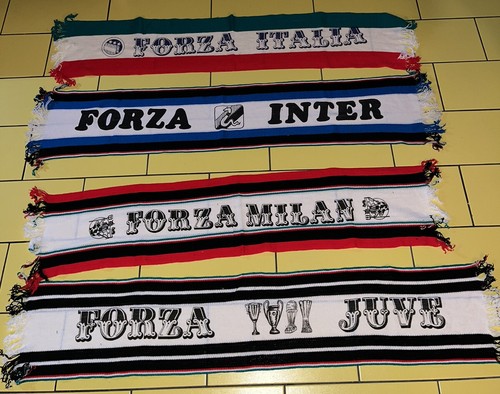 Sciarpe calcio inter - sciarpe, milan