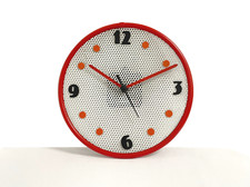 Round wall clock vintage - wall, |