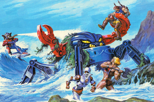 Poster mostroid man e - he-man,