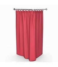 Tenda Doccia Antimuffa Impermeabile 180 X 200 Cm Con Anelli Bagno Rossa 69933