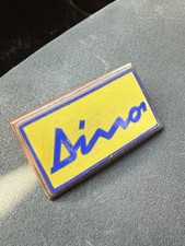 Original Ferrari 206 246 Dino OMEA Milano Stemma Fregio Cofano Badge Fiat