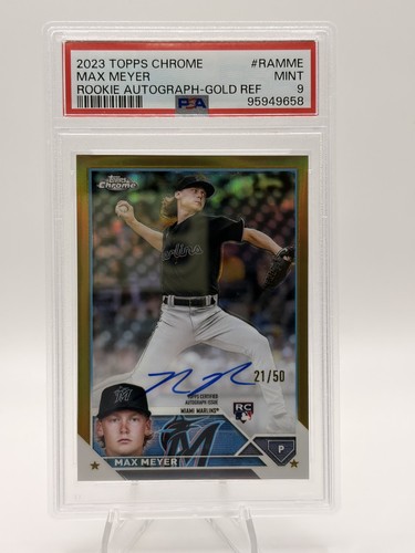 2023 topps chrome max meyer - max,
