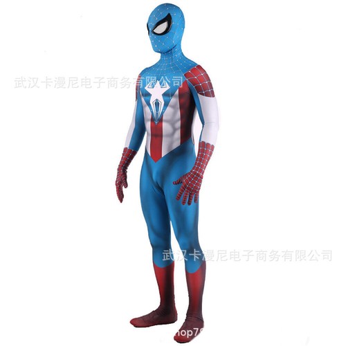 Costume spider man - spider-man, capitan