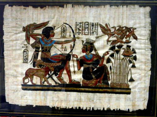 Quadro papiro - quadro, x