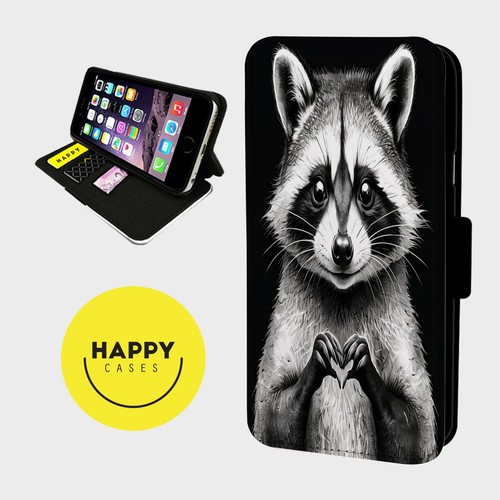Raccoon heart gesture - gesture, love