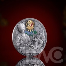 Impero Ottomano L'eredità dei più grandi imperi 2 oz moneta d'argento Camerun 2024