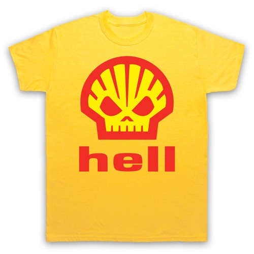 Maglietta shell hell anti - shell, olio
