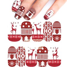 5X Sticker Christmas nail art