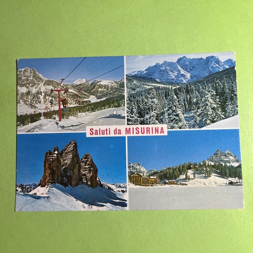 Saluti misurina viaggiata - saluti,