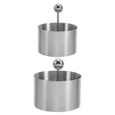  Set di 2 presse per hamburger - Stampi per hamburger - Pressa per carne da