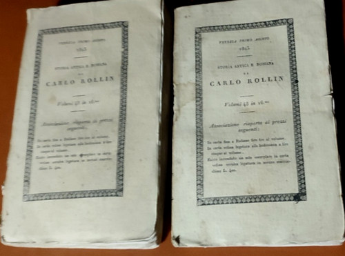 Carlo rollin storia antica - storia,