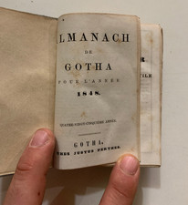 ALMANACH DE GOTHA 1848 CHEZ