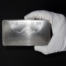 Per Natale: lingotti di titanio 10 oz canguro canguro 999 lingotti di titanio 10 oz once