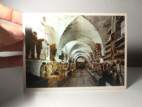 Cartolina catacombe dei - cartolina,