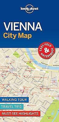 Lonely planet vienna city map - planet,