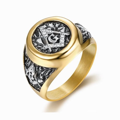 Anello uomo massonico vintage - uomo,
