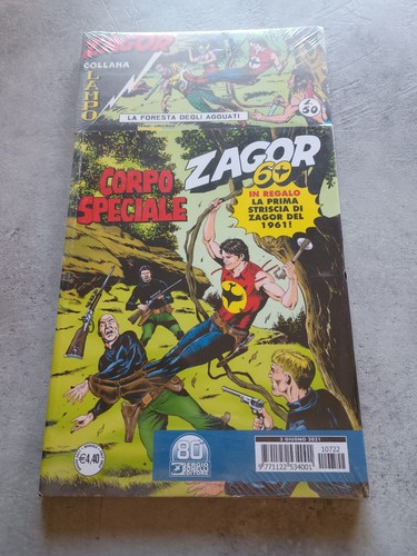 Zagor 722 prima - +, striscia