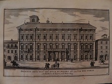 M Roma originale 1700 Specchi Palazzo Nevers Mancini Corso Banco di Sicilia