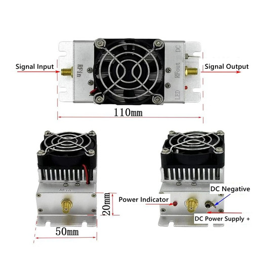 Amplificatore potenza rf - di,