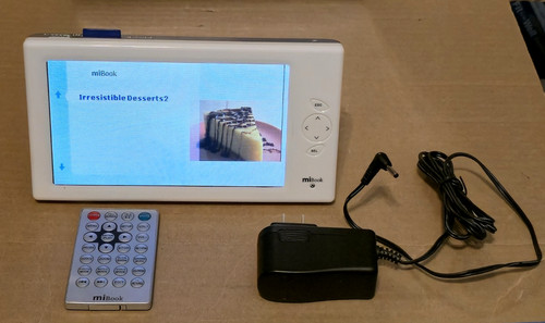 Lettore ebook vintage - lettore, mibook