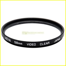 58mm. Filtro Video Clear Hoya a vite M58. Ultraviolet lens filter.