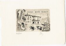  Virgilio Tramontin - Ex libris a cura di Vito Salierno  Milano, Sciardelli 