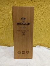 Macallan caja 25 años vacia