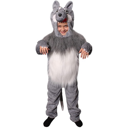 Bambino lupo vestito fantasia - lupo,