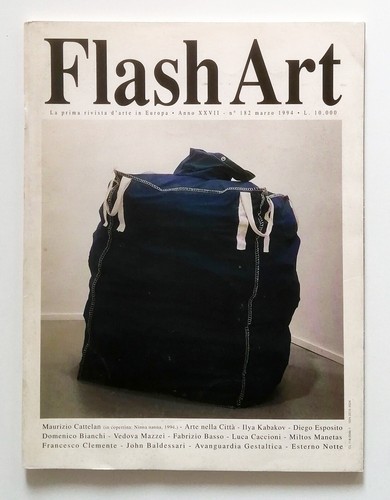 Flash art 182 1994 - flash, maurizio