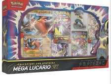 Pokémon Collezione con Statuina Mega Lucario-EX - Italiano -