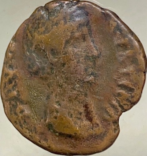 Moneta imperatrice romana - moneta,