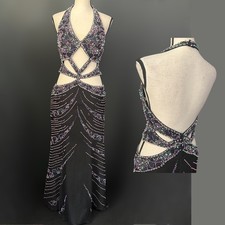 Abito da sera vintage Y2k seta