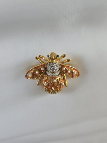 Spilla ape fiore - spilla,